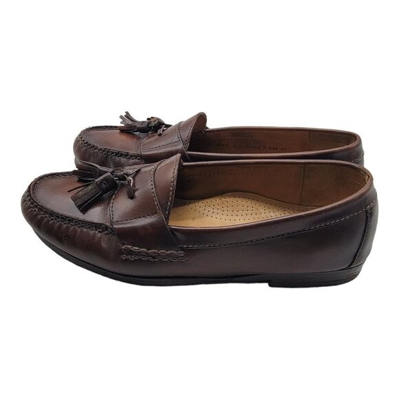 Cole Haan Men\'s Mahogany Pinch Tassel Loafers Shoes Size 8D #03508, $158 main image 8